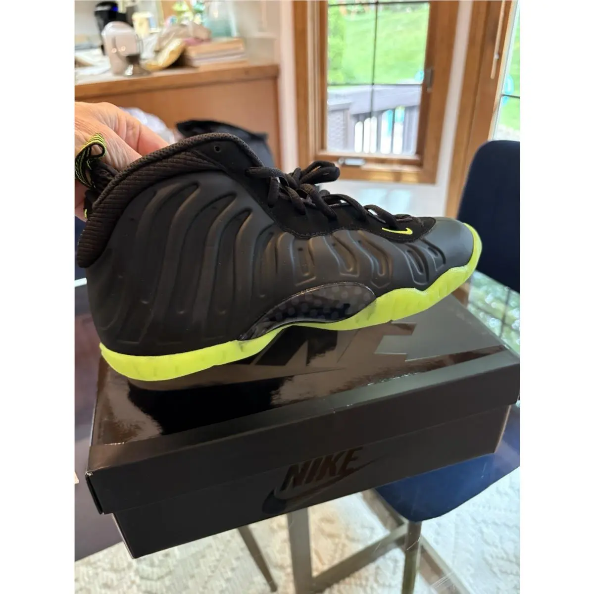 Nike shoes - Nike Little Posite - Little Posite - Black 2