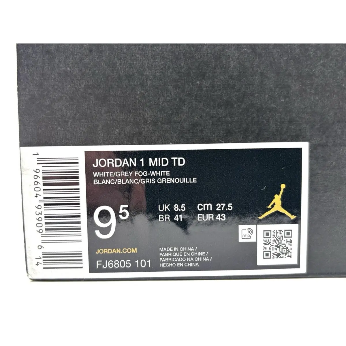 Nike shoes - Nike Air Jordan 1 - Air - FJ6805-101 - White 10
