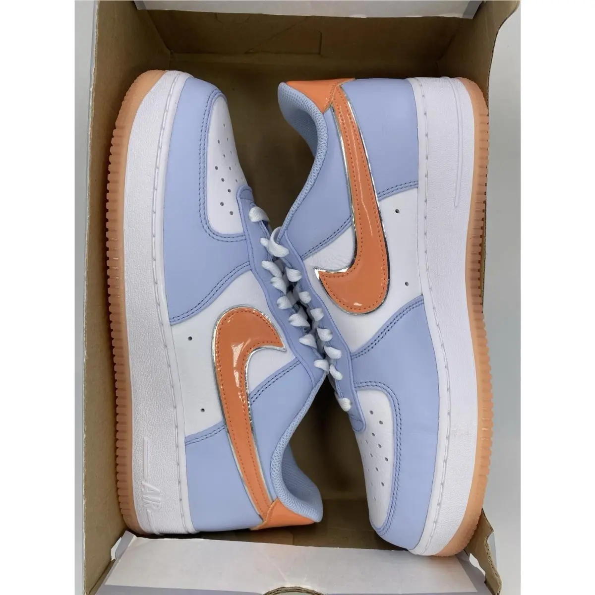 Nike shoes - Nike Air Force 1 - Air Force - IR1980 407 - Hydrogen Blue/Metallic Silver (UPC: 198959275904) 7