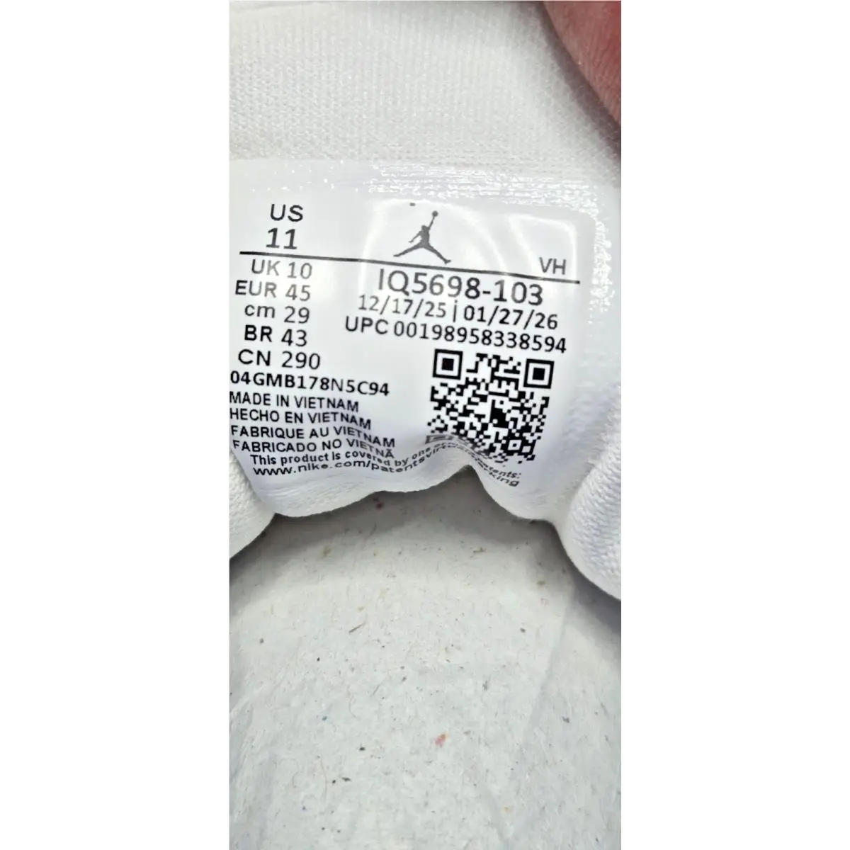 Nike shoes - Air Jordan Court - Air Court - IQ5698-103 - White 8