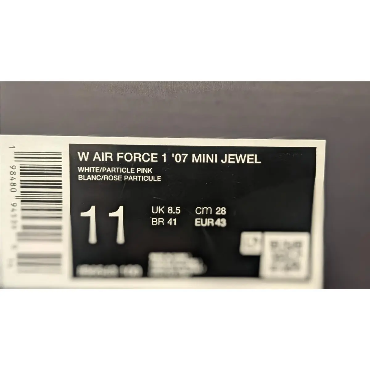 Nike shoes - Nike Air Force 1 - Air Force - White/Partical Pink 4