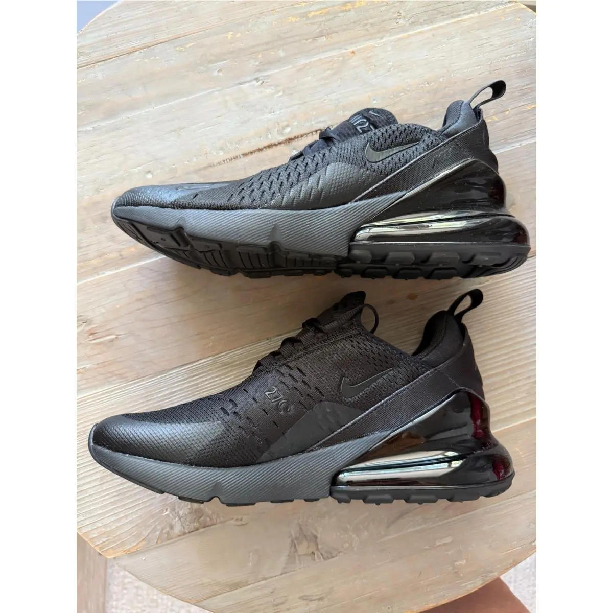 Nike shoes - Nike Air Max 270 Big Kids BQ5776-001 - Black 0