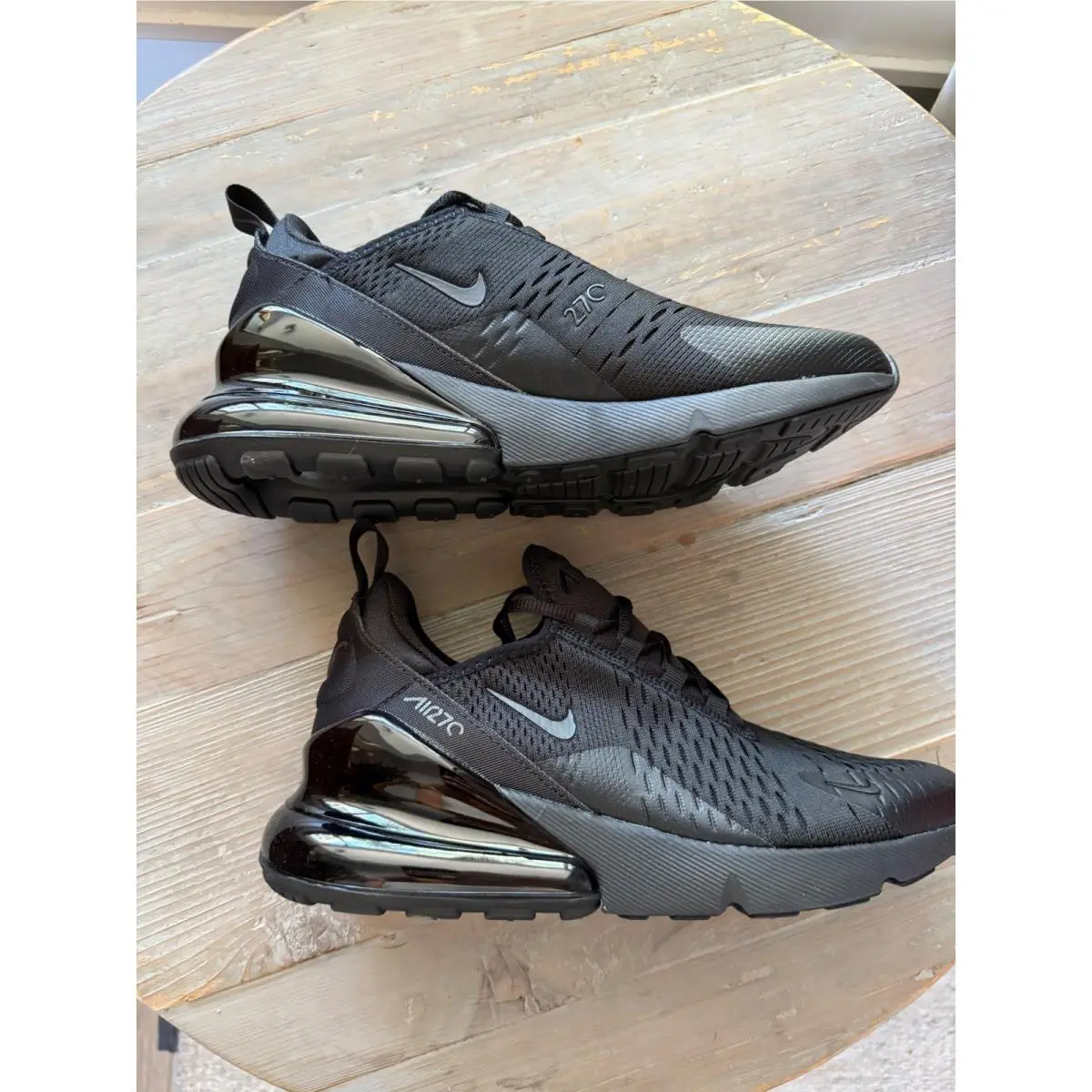 Nike shoes - Nike Air Max 270 Big Kids BQ5776-001 - Black 1