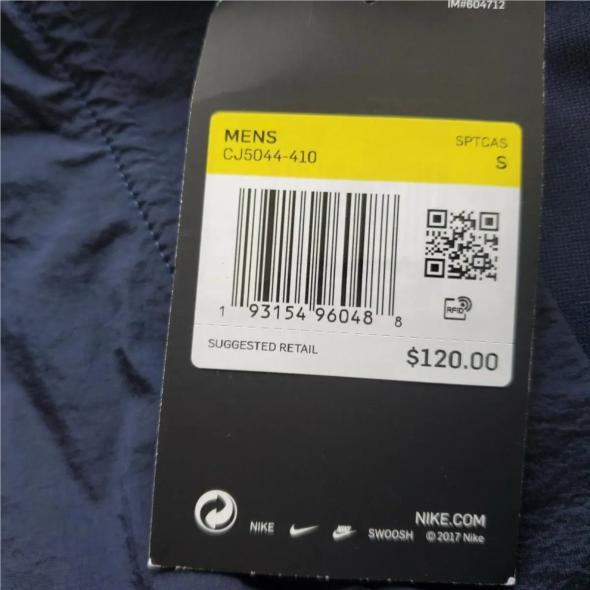 Nike clothing - Blue (UPC: 0193154960488) 6