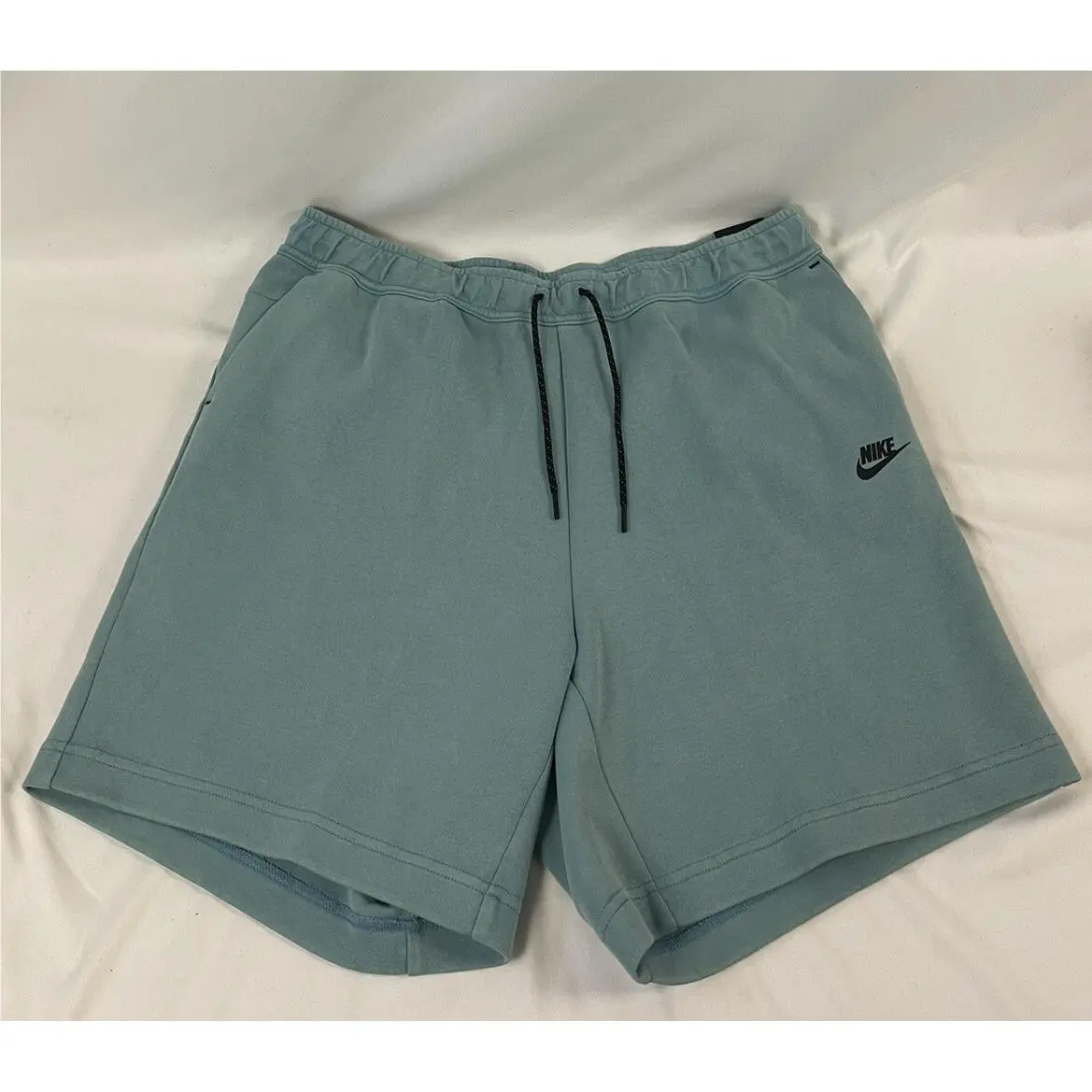 Nike Sportswear Tech Fleece Washed Shorts Cerulean Blue CZ9912-424 Mens Size Xxl