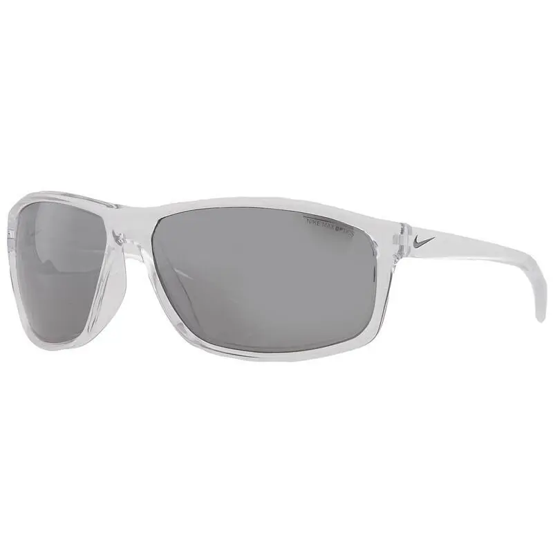 EV1112-900 Clear Adrenaline Sunglasses with Silver Mirror Lenses by Nike