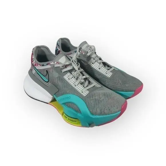 Nike Air Zoom Superrep 3 DQ0303-001 Women`s Size 8 Training Shoes Bib