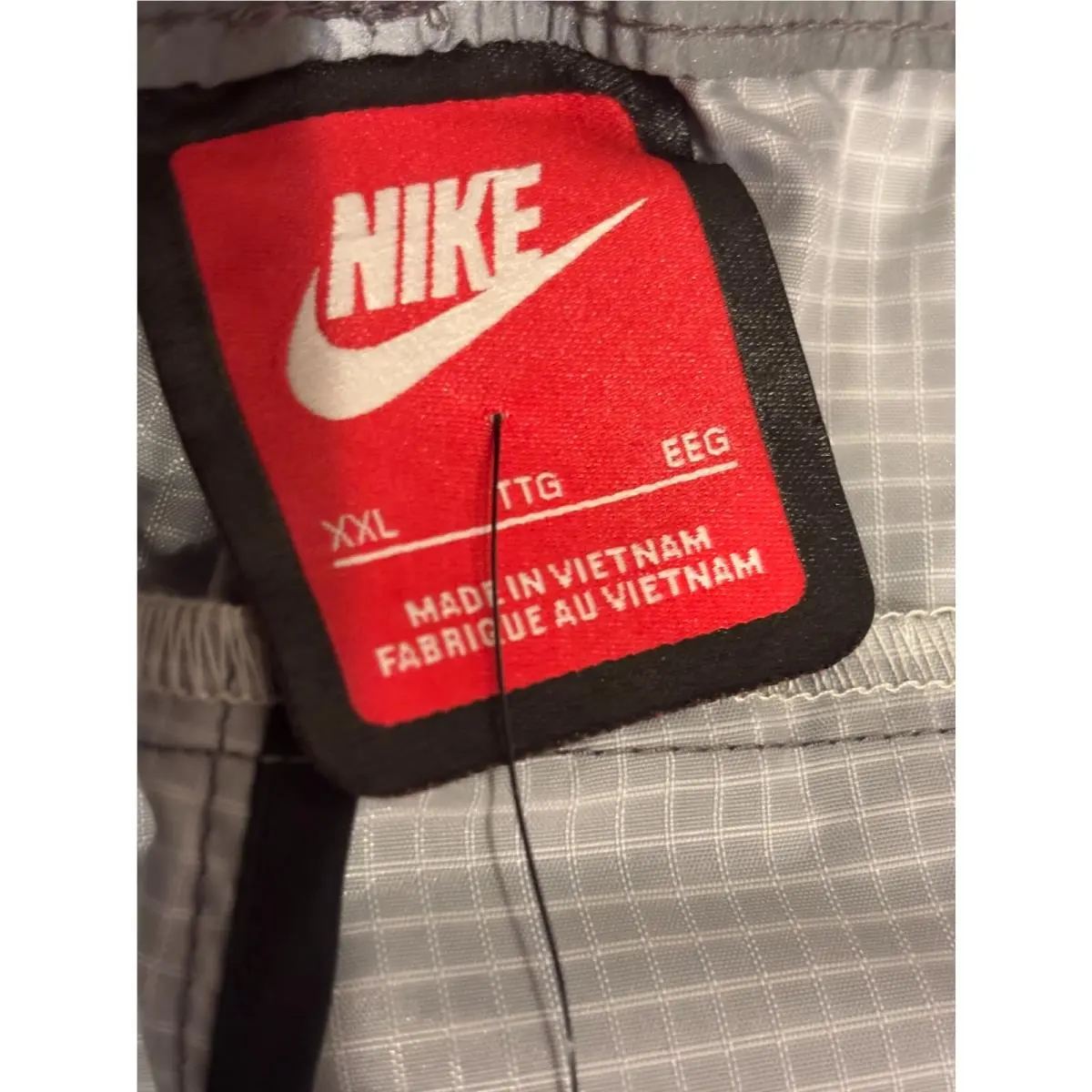 Nike clothing - Nike Tech Woven Flash - Tech Woven Flash - Reflect Silver / Black (UPC: 197600916975) 6