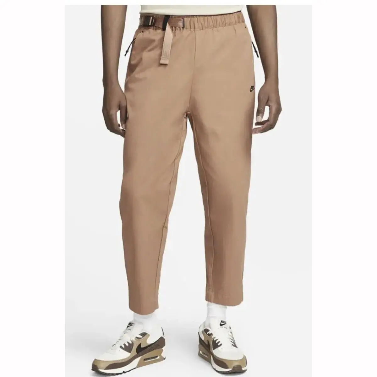 Nike Sportswear Tech Pack Woven Sneaker Pants DM5547-215 Mineral Clay Sz Medium