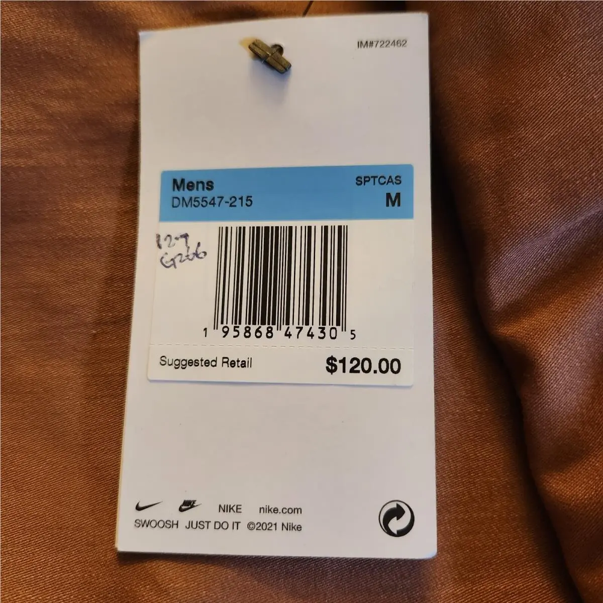 Nike clothing - Sportswear Tech - Sportswear Tech - Mineral Clay/Black (UPC: 195868474305) 7