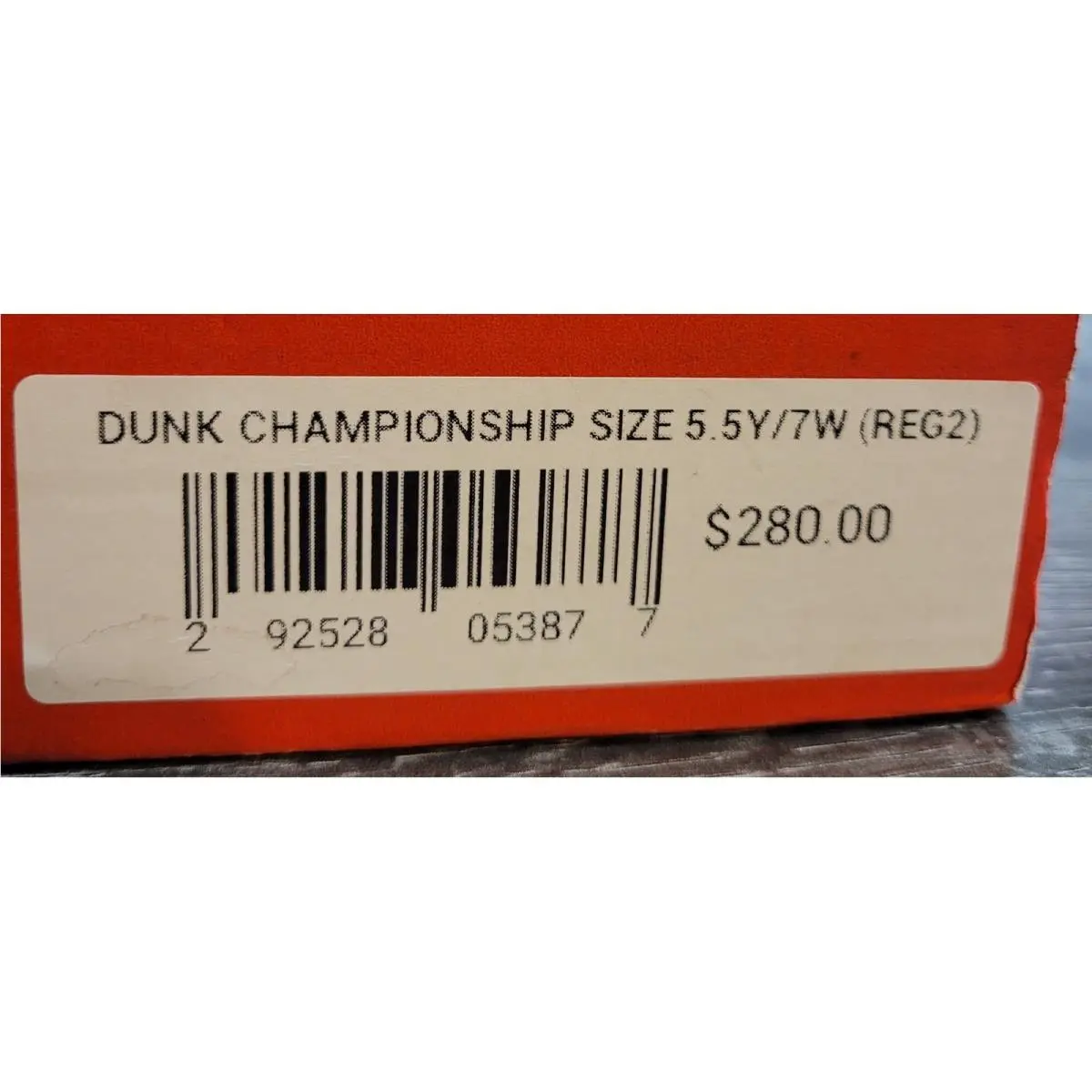 Nike shoes - Nike Dunk Low GS - Dunk Low - Red 6