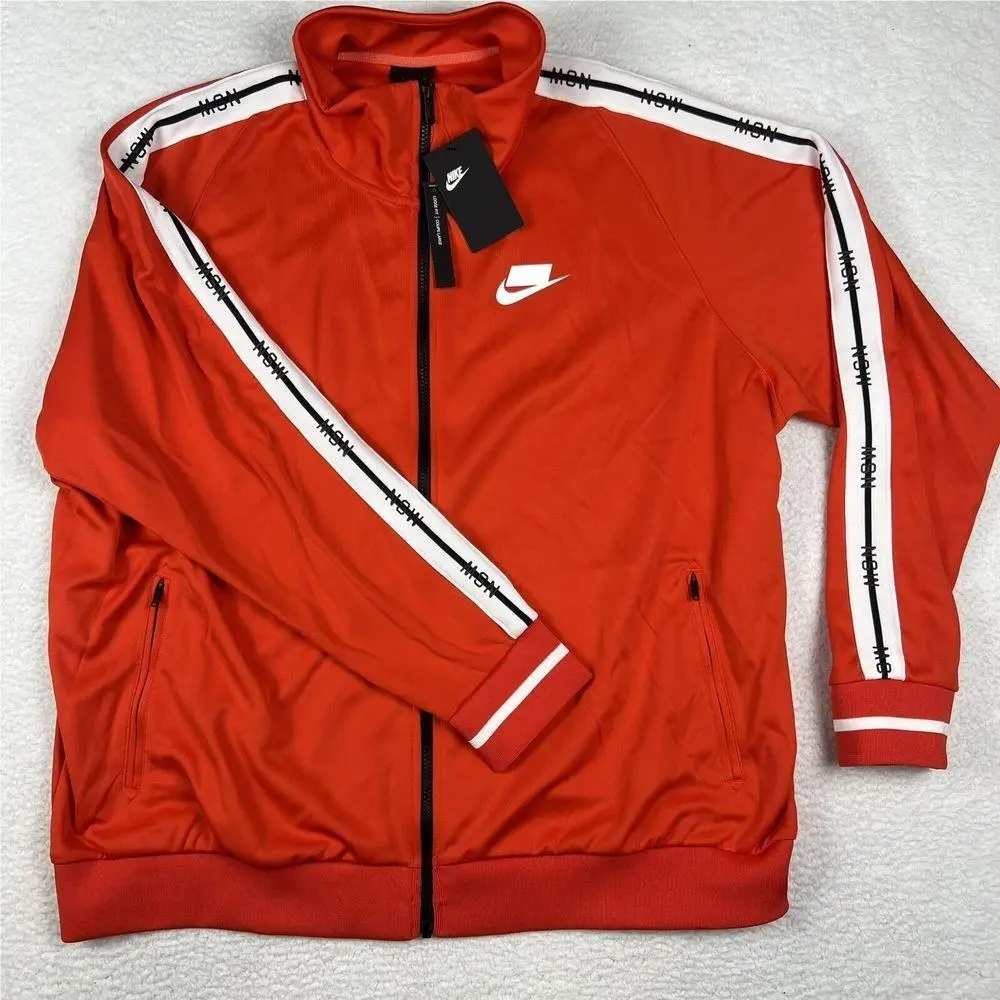 Nike clothing - Nike NSW Track Jacket Windbreaker - Red 4