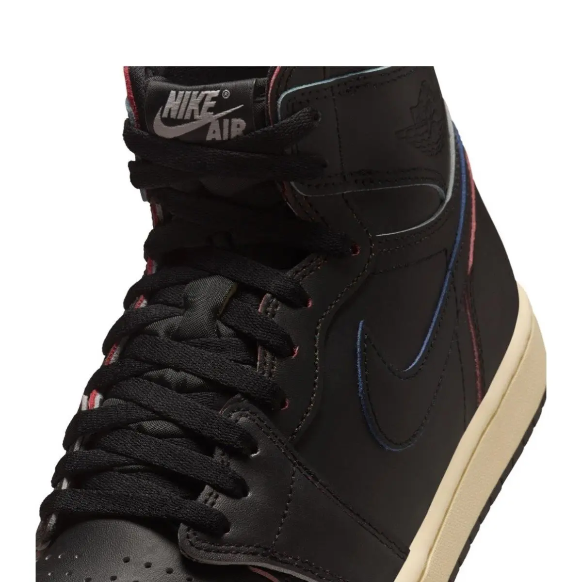 Nike shoes - Jordan 1 Retro High OG Black Metallic Silver Multi-Color - Multicolor 2
