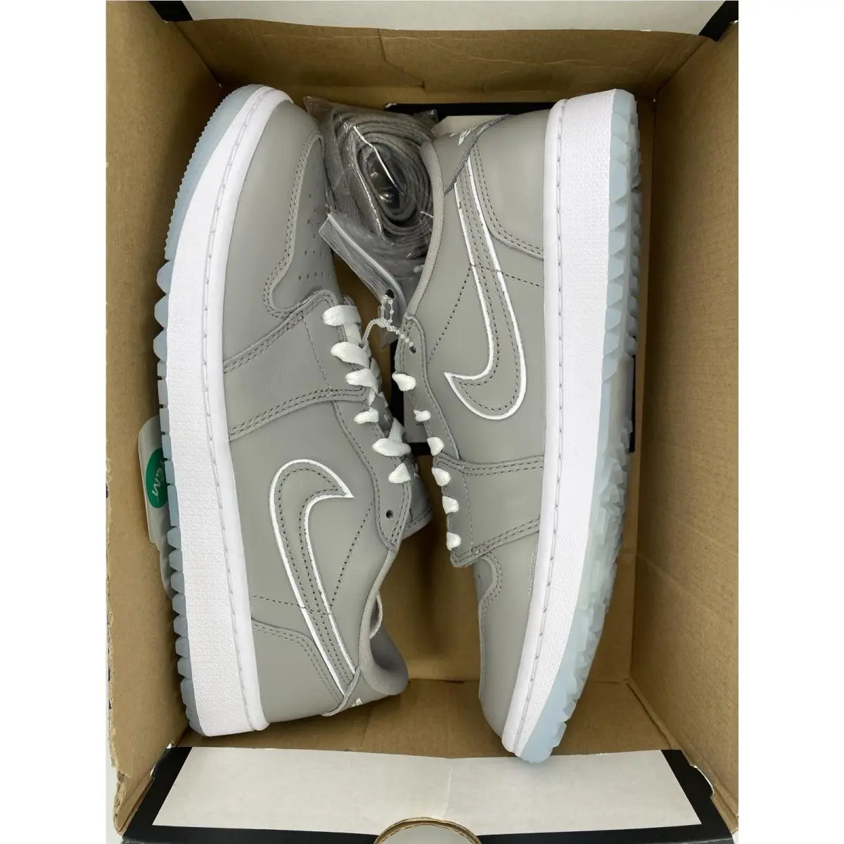 Nike shoes - Nike Air Jordan 1 - Air - DD9315 007 - Medium Grey/White-Blue Tint (UPC: 198728508639) 7