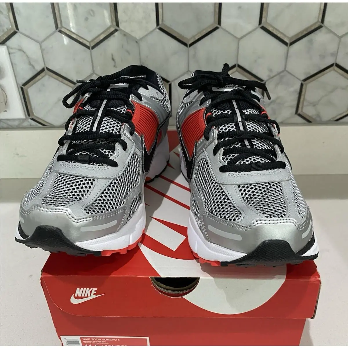 Nike shoes - Nike Zoom Vomero - Zoom Vomero - Metallic Silver/Black 0