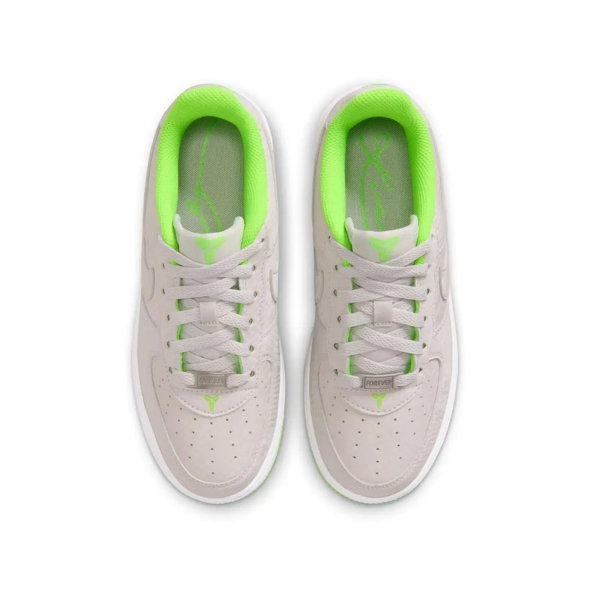 Nike shoes - VAST GREY/ELECTRIC GREEN-WHITE 0