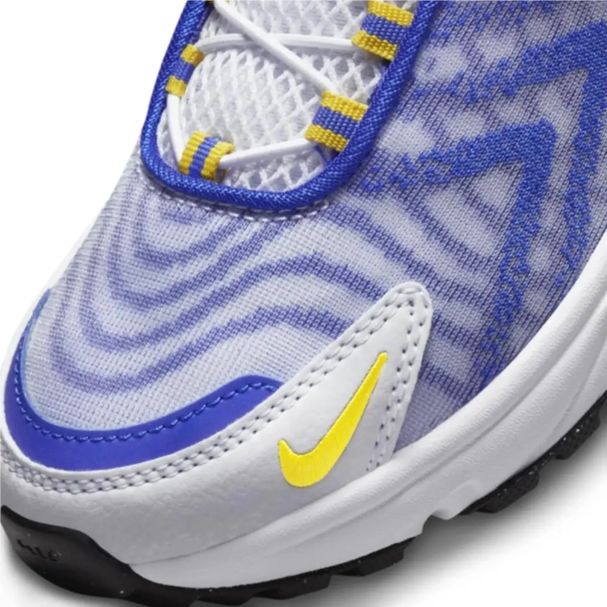Nike shoes - DQ0297 100 - DQ0297 100 - White/Speed Yellow-Racer Blue (UPC: 196152313713) 2