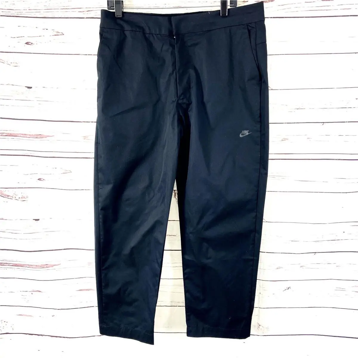 Nike Sportswear Essentials Pants Men`s 36x26 Woven Utility DD7032-010 Black