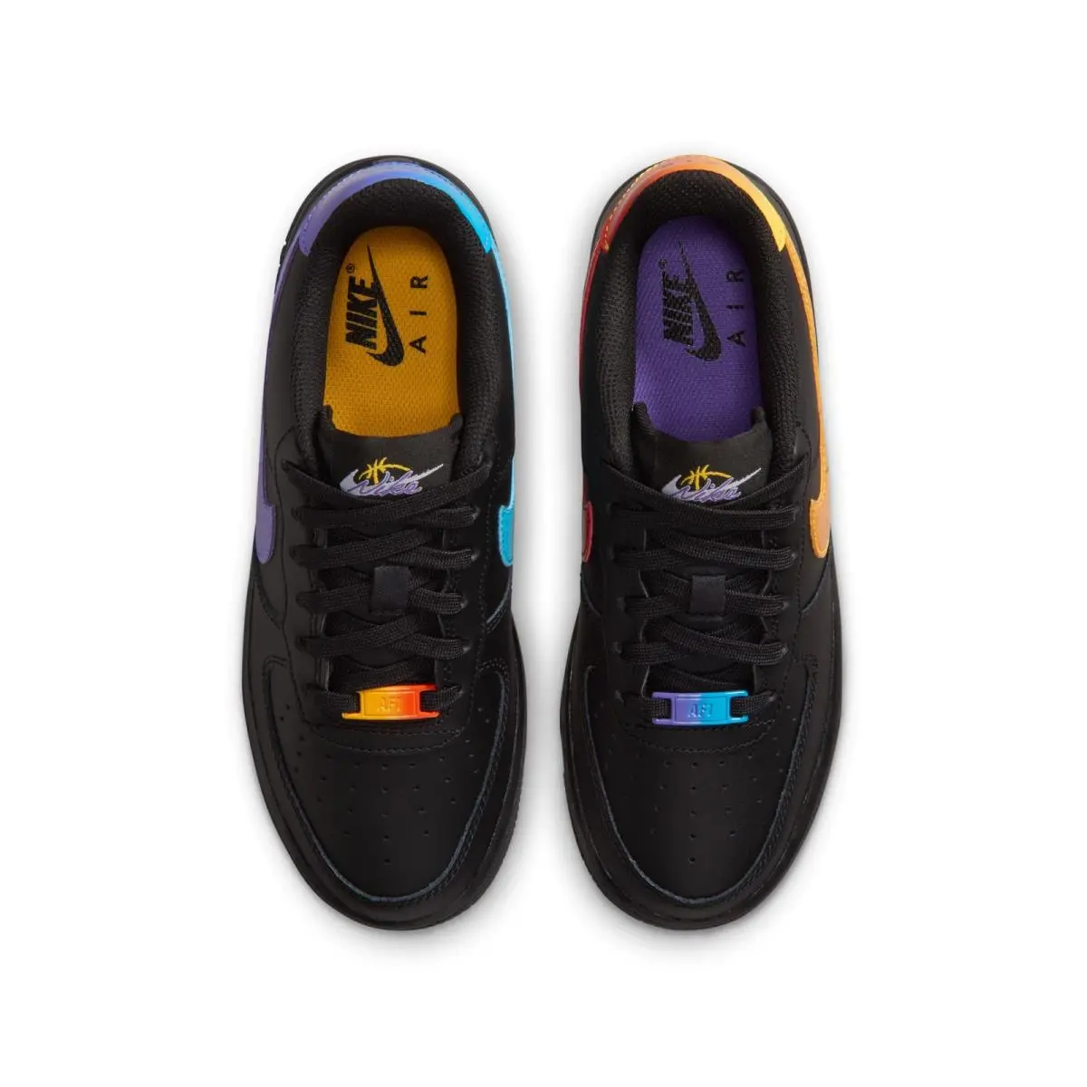 Nike shoes - BLACK/ACTION GRAPE-LASER ORANGE 0