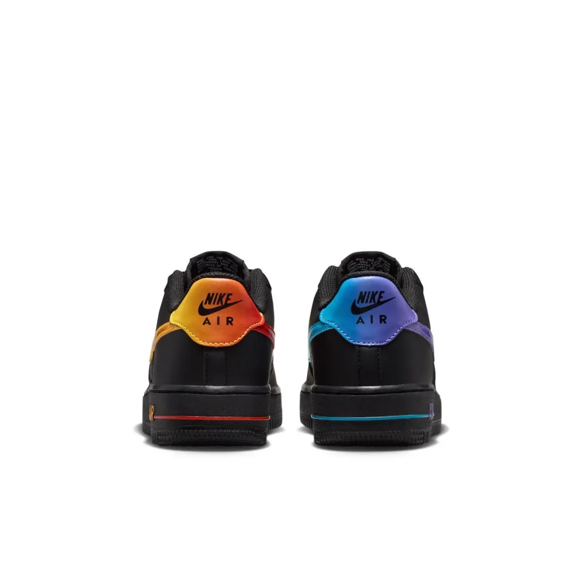 Nike shoes - BLACK/ACTION GRAPE-LASER ORANGE 2