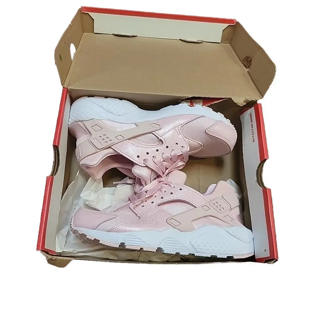 Nike Huarache Run SE GS Prism Pink 904538-600 Size 4 Youth Girl Casual Running