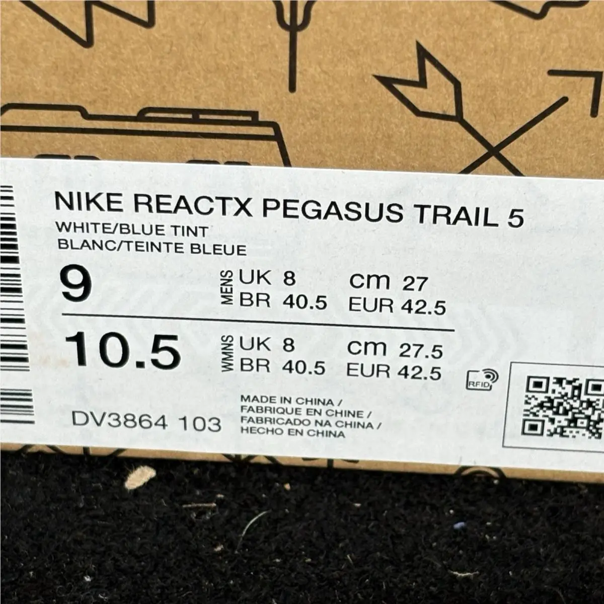 Nike shoes - Nike React Pegasus - React Pegasus - DV3864-403 - Sail Blue Tint (UPC: 198487705300) 6