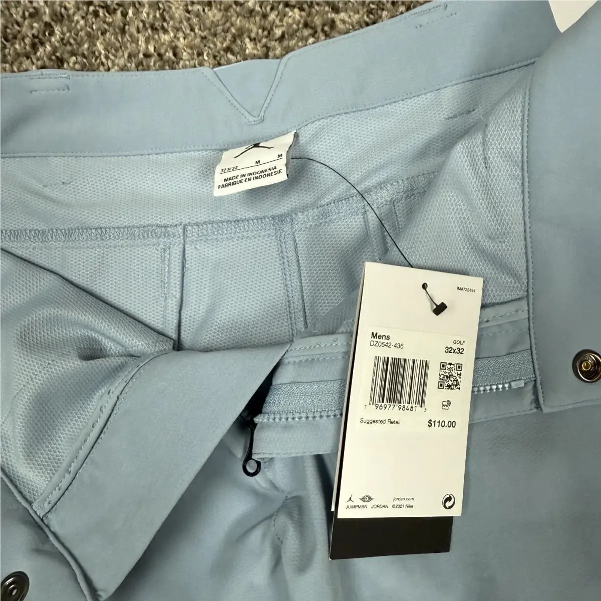 Nike clothing - Nike Jordan Statement - Statement - 833194 021 - Blue (UPC: 196977984815) 16