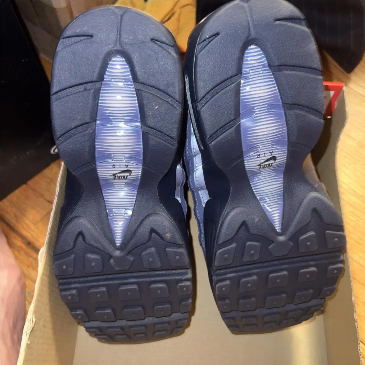 Nike shoes - Nike Air Max 95 - Air Max - Sanded Purple / Wolf Grey (UPC: 198484267115) 10