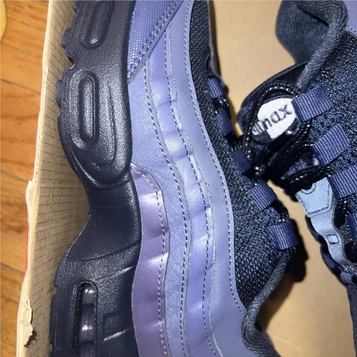 Nike shoes - Nike Air Max 95 - Air Max - Sanded Purple / Wolf Grey (UPC: 198484267115) 1