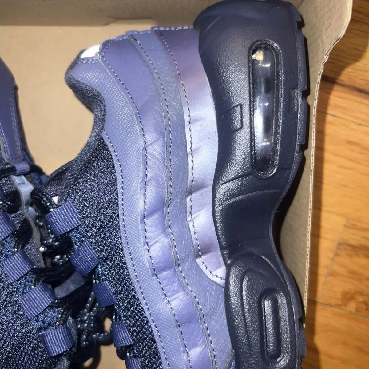 Nike shoes - Nike Air Max 95 - Air Max - Sanded Purple / Wolf Grey (UPC: 198484267115) 3