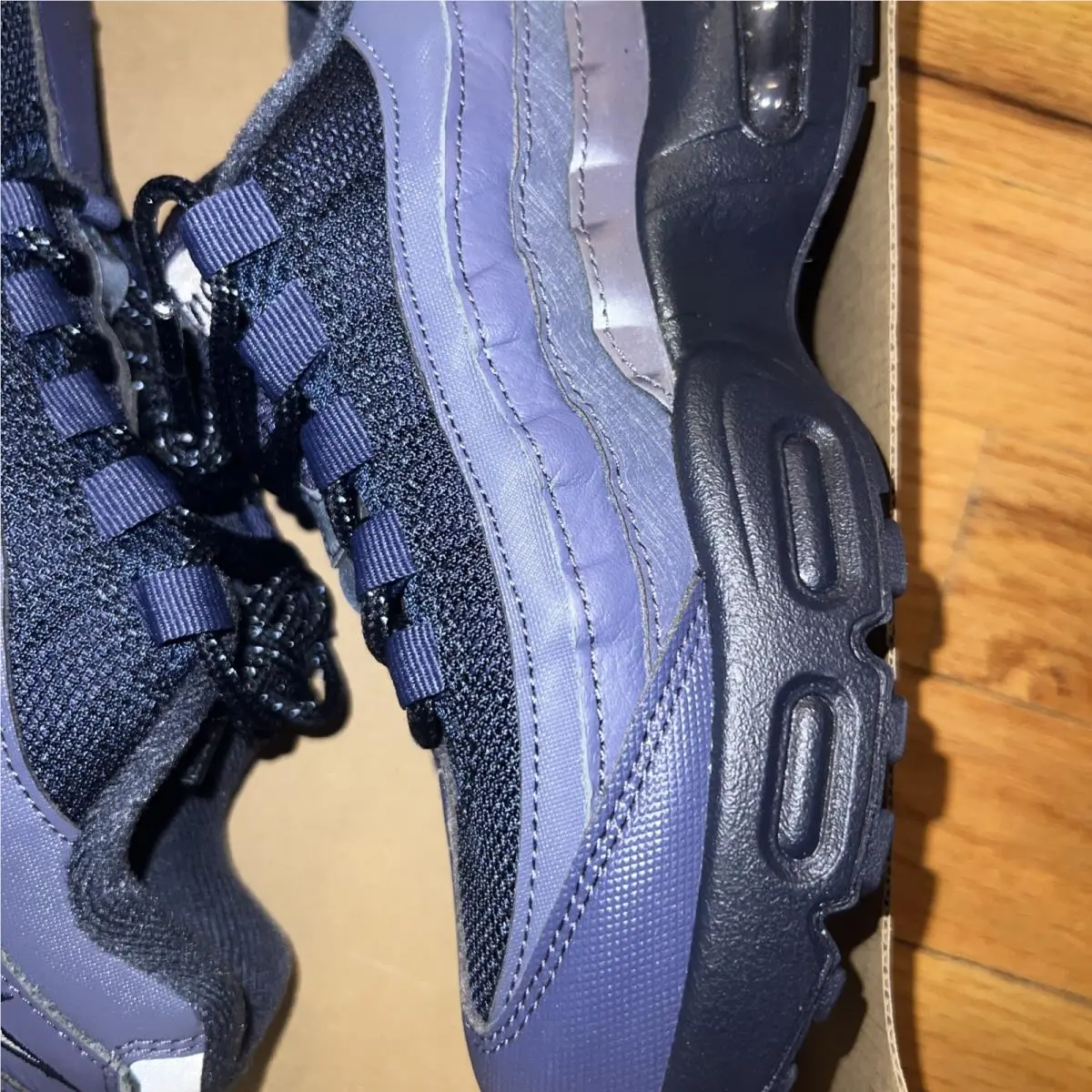 Nike shoes - Nike Air Max 95 - Air Max - Sanded Purple / Wolf Grey (UPC: 198484267115) 4