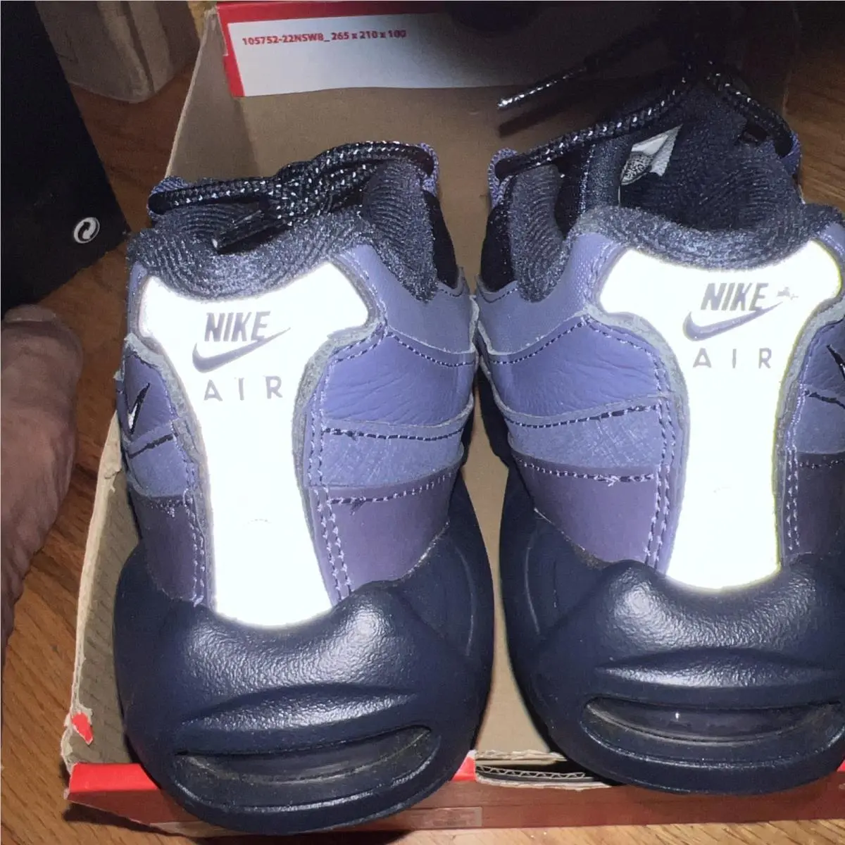 Nike shoes - Nike Air Max 95 - Air Max - Sanded Purple / Wolf Grey (UPC: 198484267115) 7