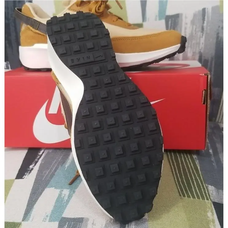 Nike shoes - Nike Waffle Debut - Waffle Debut - Sesame/Baroque Brown 7