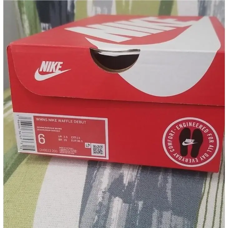 Nike shoes - Nike Waffle Debut - Waffle Debut - Sesame/Baroque Brown 0