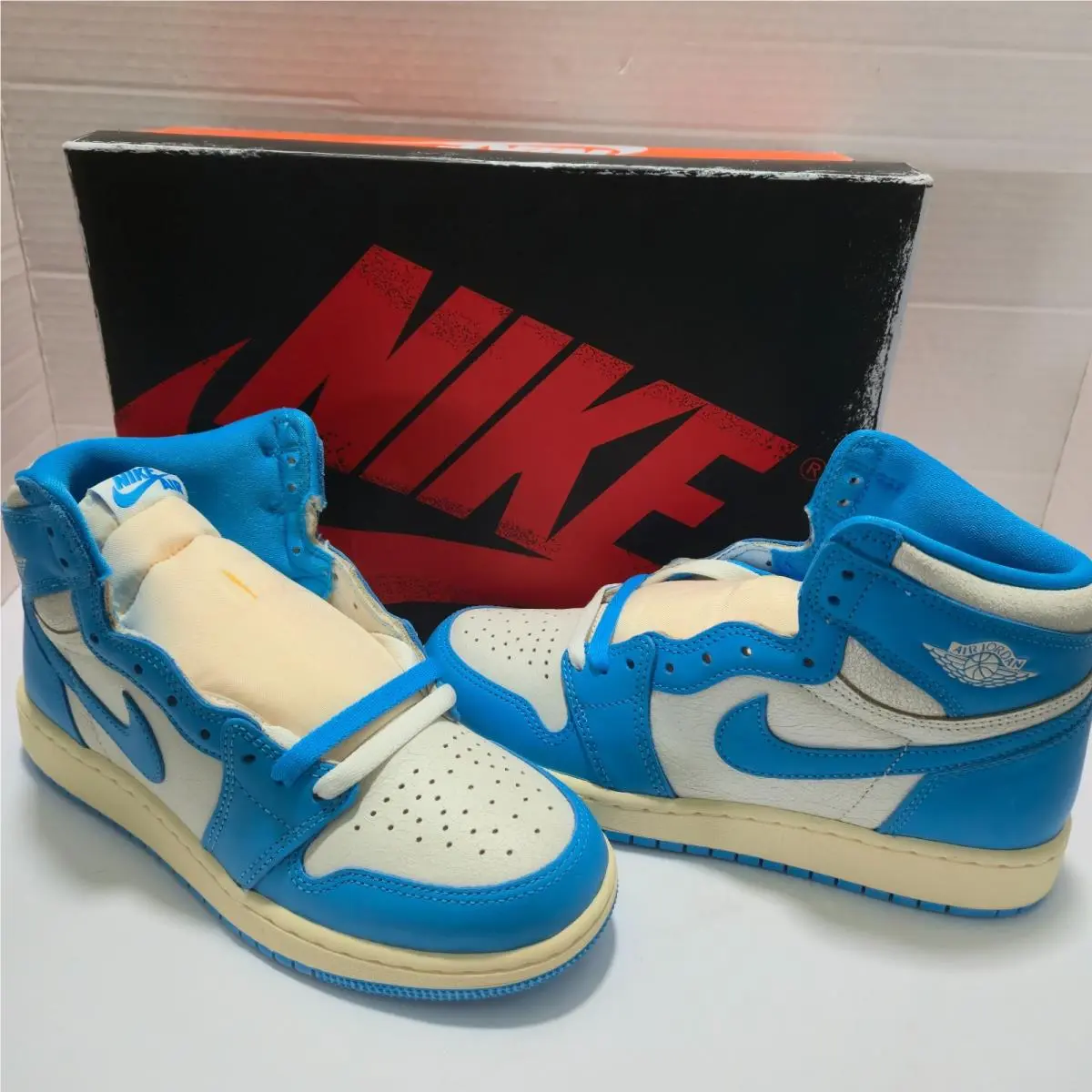 Nike shoes - Air Jordan 1 - Air - Blue 0