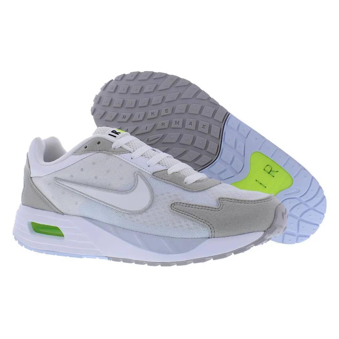 Nike Air Max Solo Mens Shoes Size 8.5 Color: Phantom/white/football Grey - White, Main: White