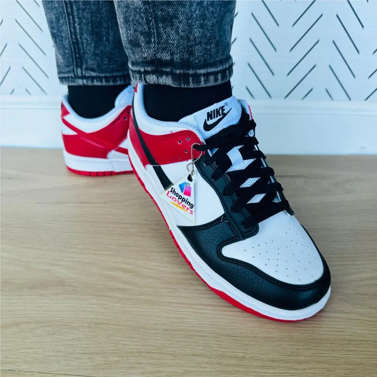 Nike shoes - Nike Dunk Low GS - Dunk Low - Red (UPC: 197595742856) 8