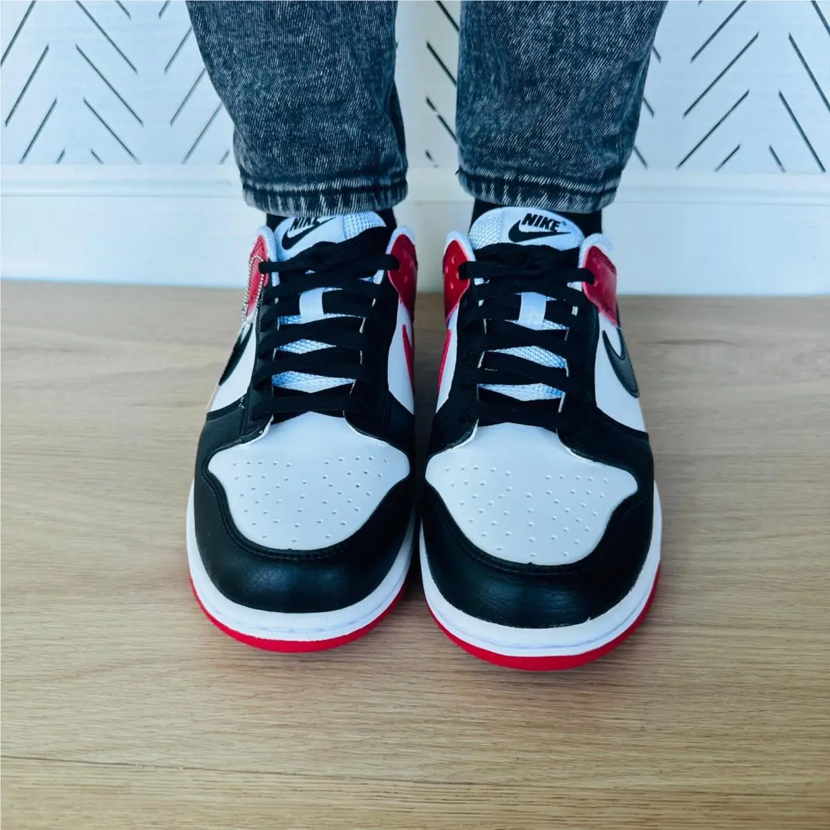 Nike shoes - Nike Dunk Low GS - Dunk Low - Red (UPC: 197595742856) 2