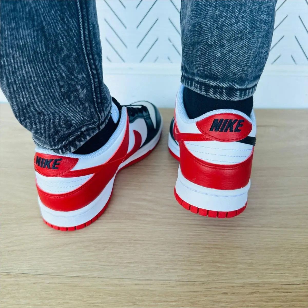 Nike shoes - Nike Dunk Low GS - Dunk Low - Red (UPC: 197595742856) 3
