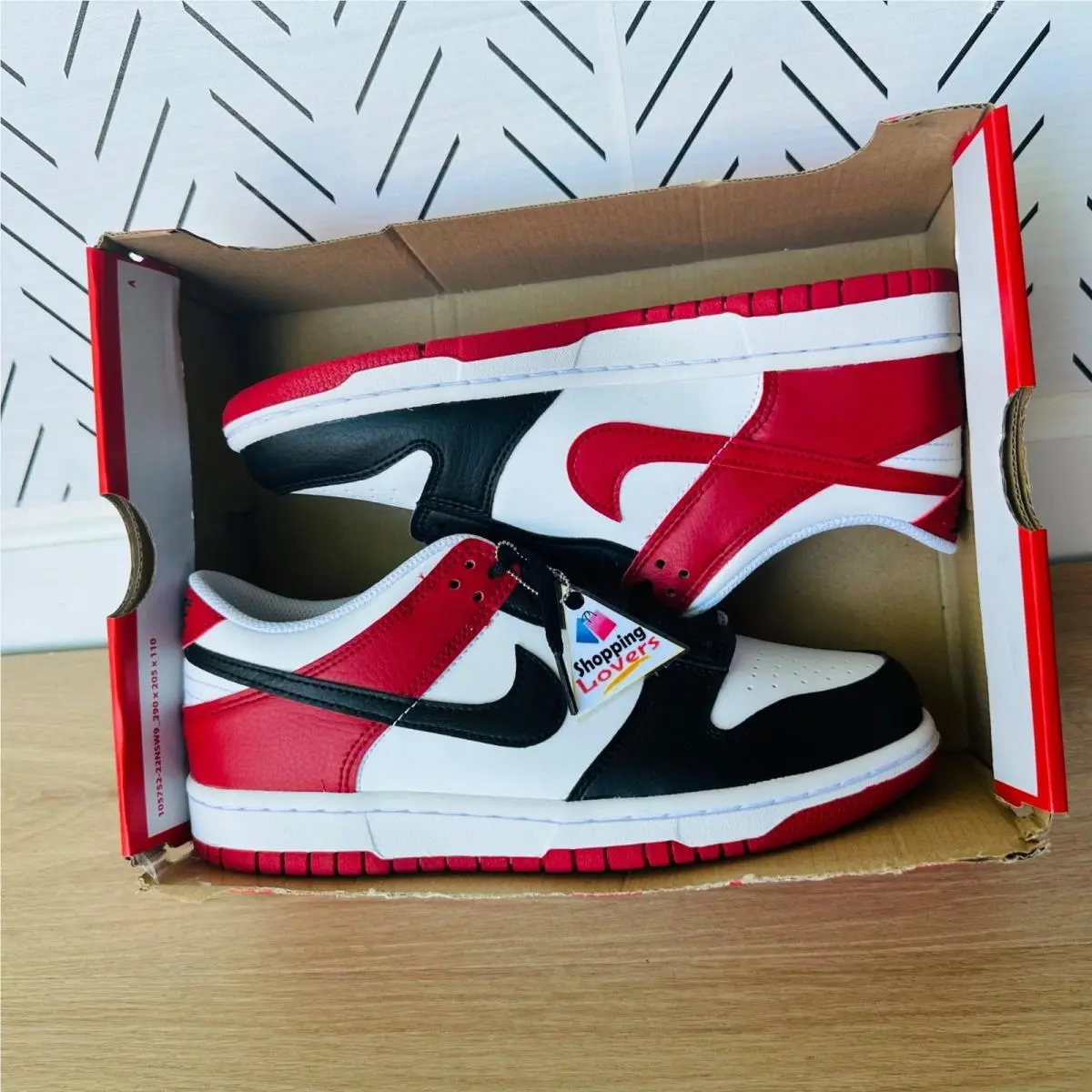 Nike shoes - Nike Dunk Low GS - Dunk Low - Red (UPC: 197595742856) 5