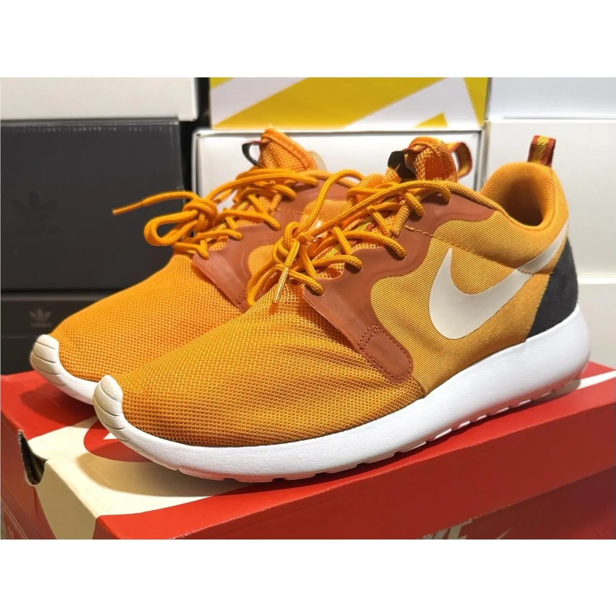 Nike shoes - Nike Roshe Run - Roshe Run - 636220-800 - Orange 8