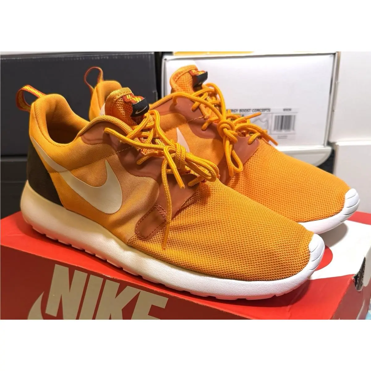 Nike shoes - Nike Roshe Run - Roshe Run - 636220-800 - Orange 3