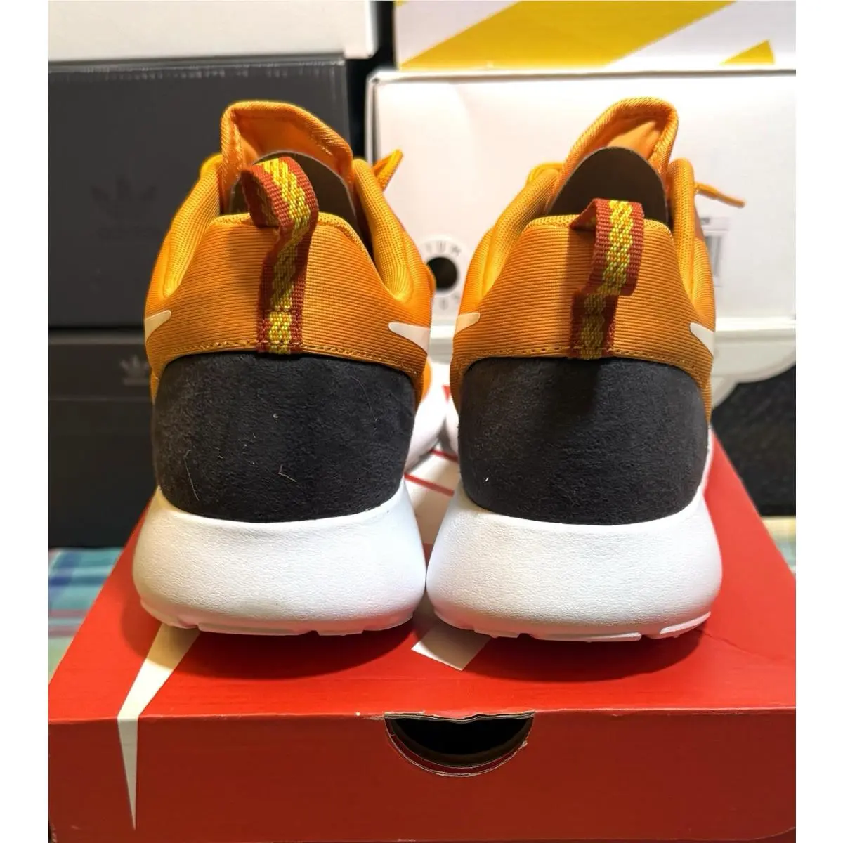 Nike shoes - Nike Roshe Run - Roshe Run - 636220-800 - Orange 5