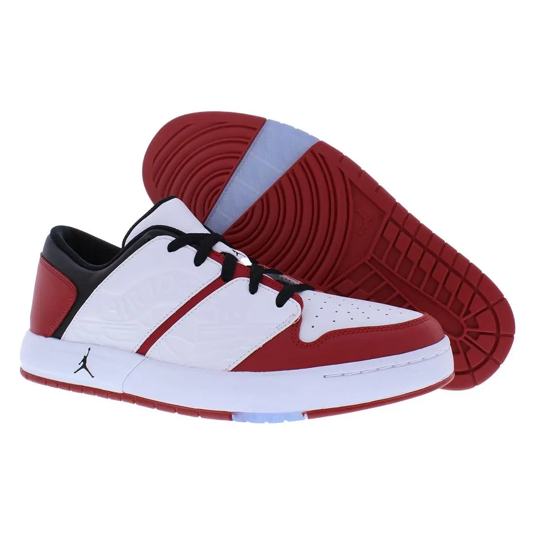 Nike Jordan Nu Retro 1 Low Mens Shoes Size 14 Color: Red/black/white