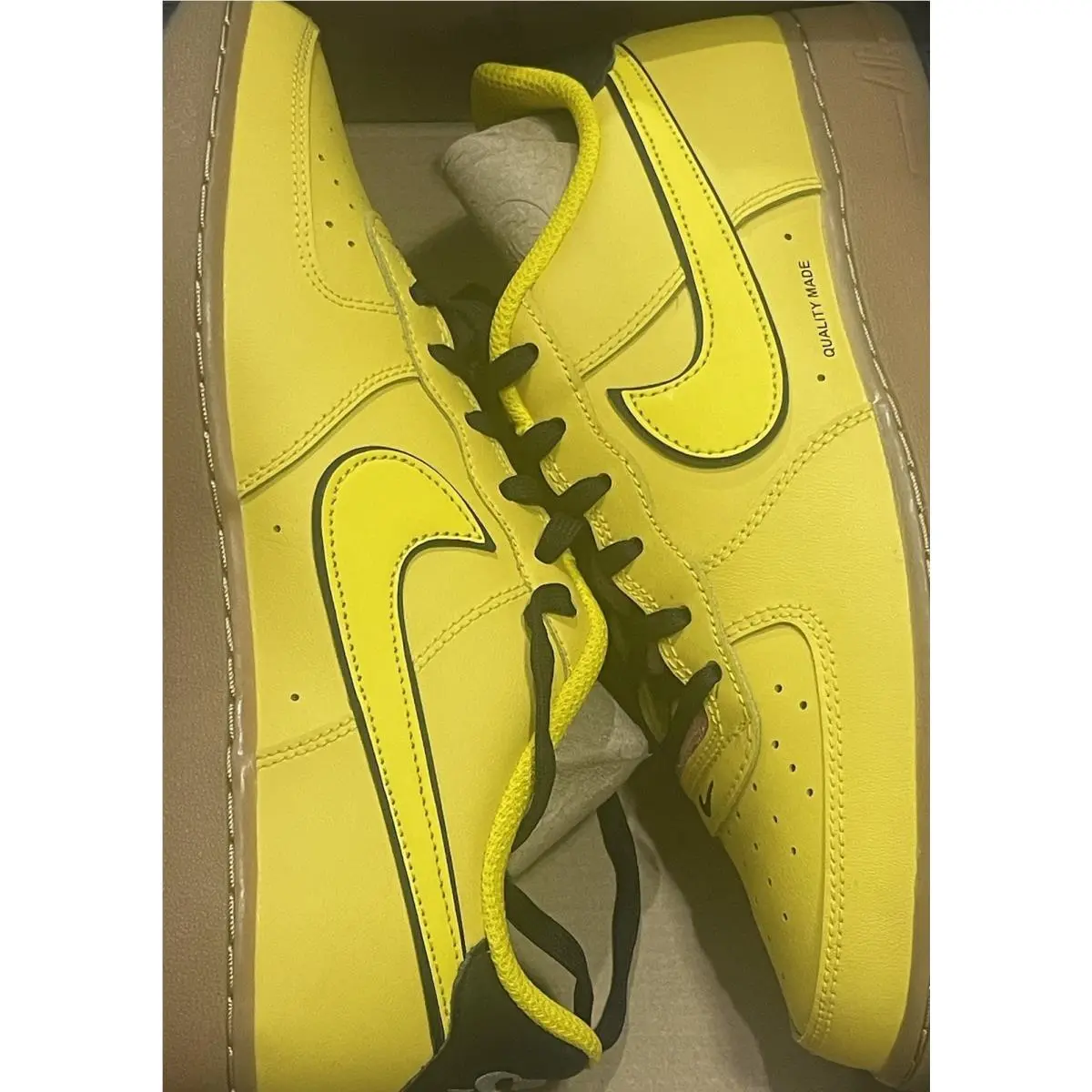 Nike shoes - Nike Air Force 1 - Air Force - CZ7948-700 - Yellow (UPC: 194497076249) 4
