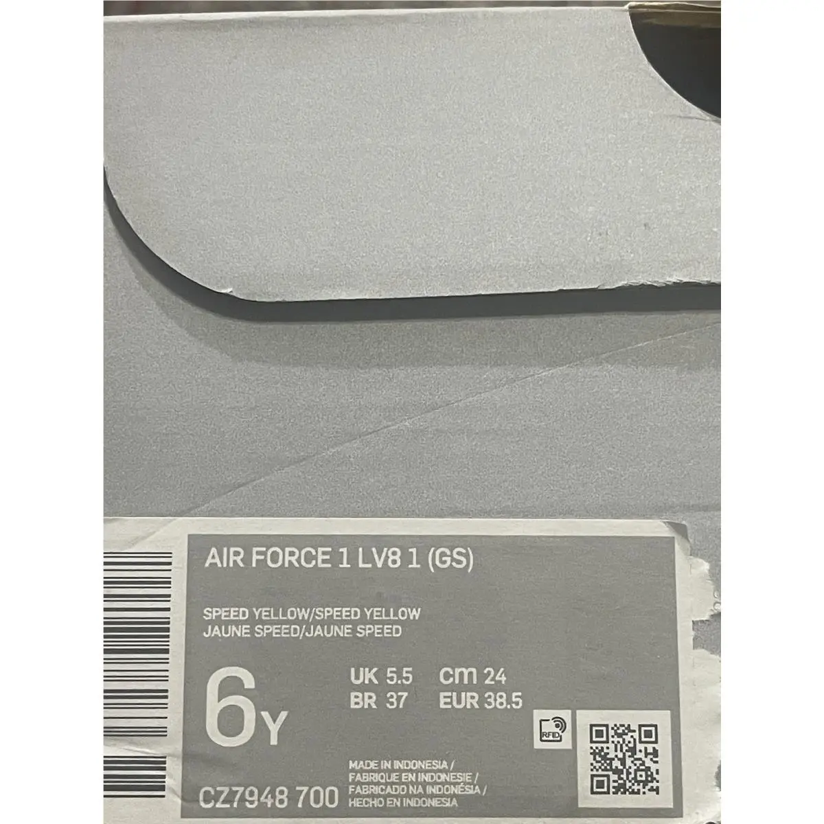 Nike shoes - Nike Air Force 1 - Air Force - CZ7948-700 - Yellow (UPC: 194497076249) 5