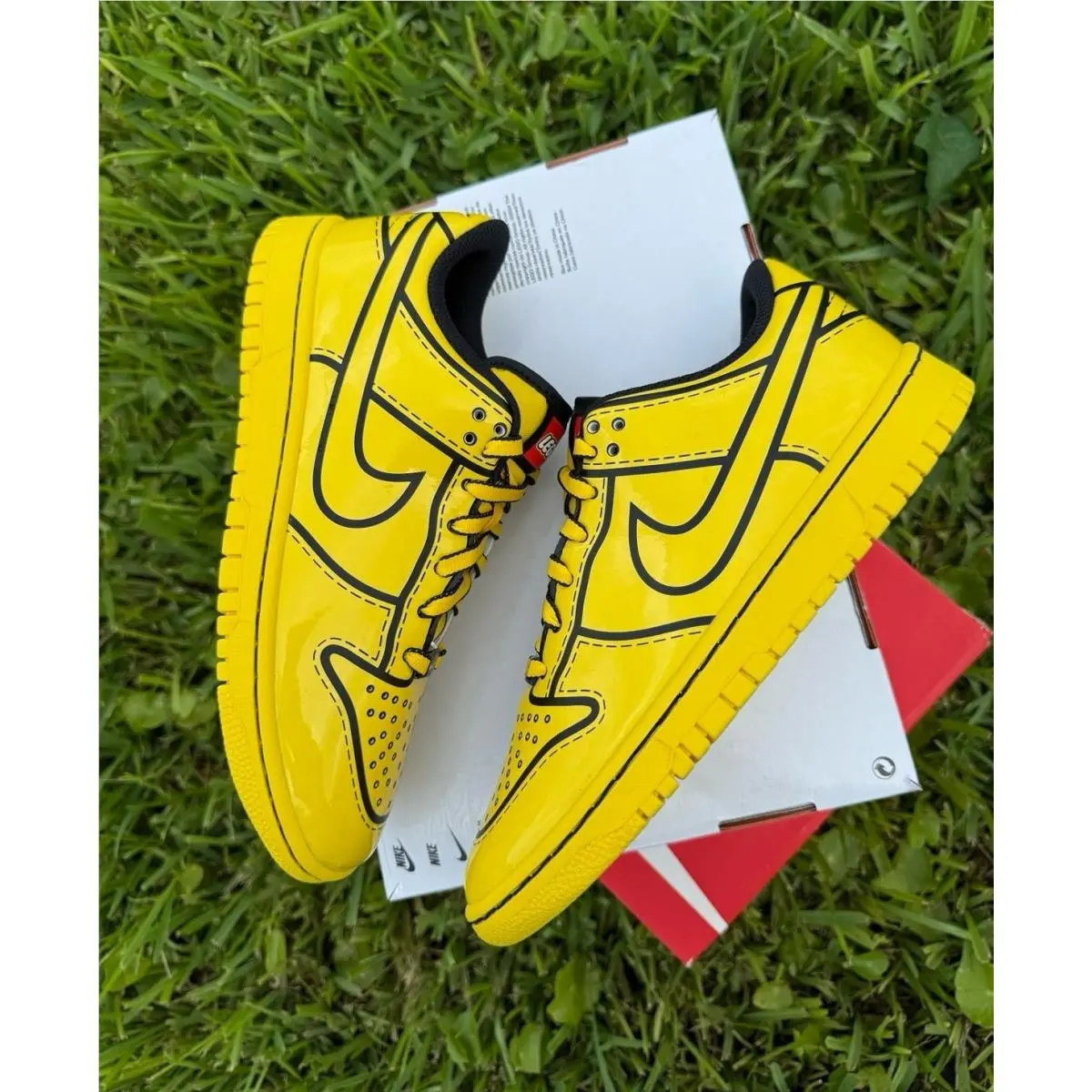 Nike shoes - Nike Dunk Low - Dunk Low - Yellow 0