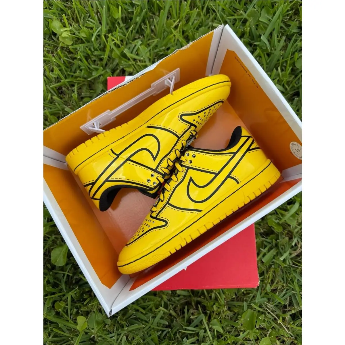 Nike shoes - Nike Dunk Low - Dunk Low - Yellow 4