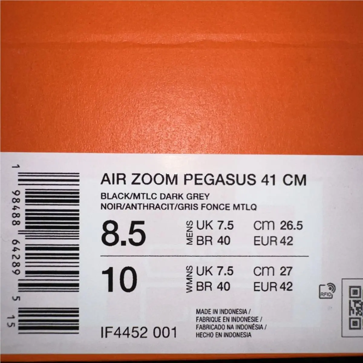 Nike shoes - Nike Air Zoom Pegasus 41 - Black 4