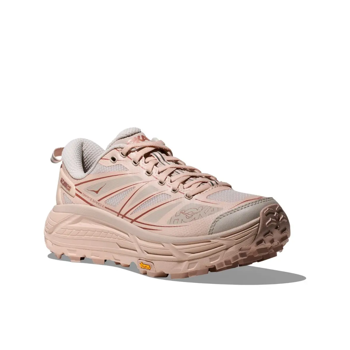 Hoka One One Mafate Speed 2 1126851-BTCC Men 10 Beech Wood Running Shoes SHOP788